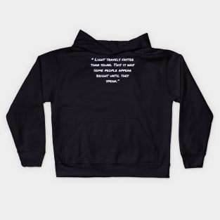 Sarcastic Quotes And Funny Sarcasm Sayings Kids Hoodie